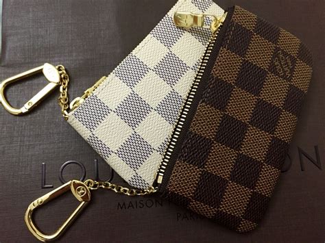 louis vuitton keychain purse|louis vuitton cles key pouch.